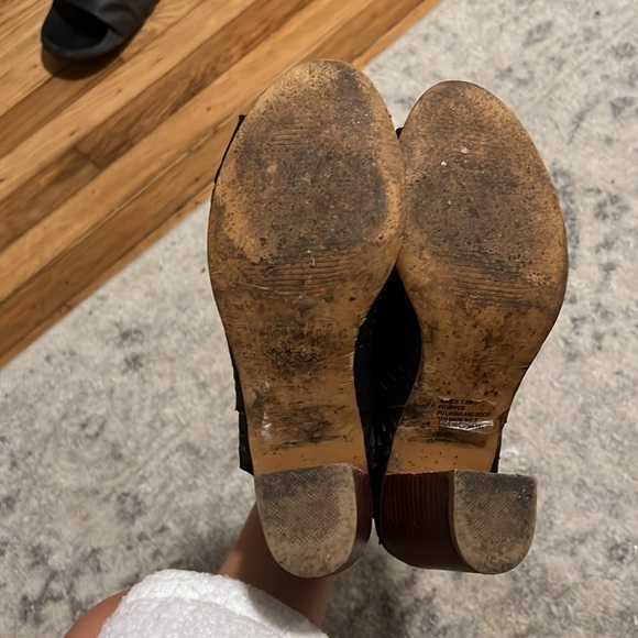 Steve Madden open toe booties - Picture 5 of 6